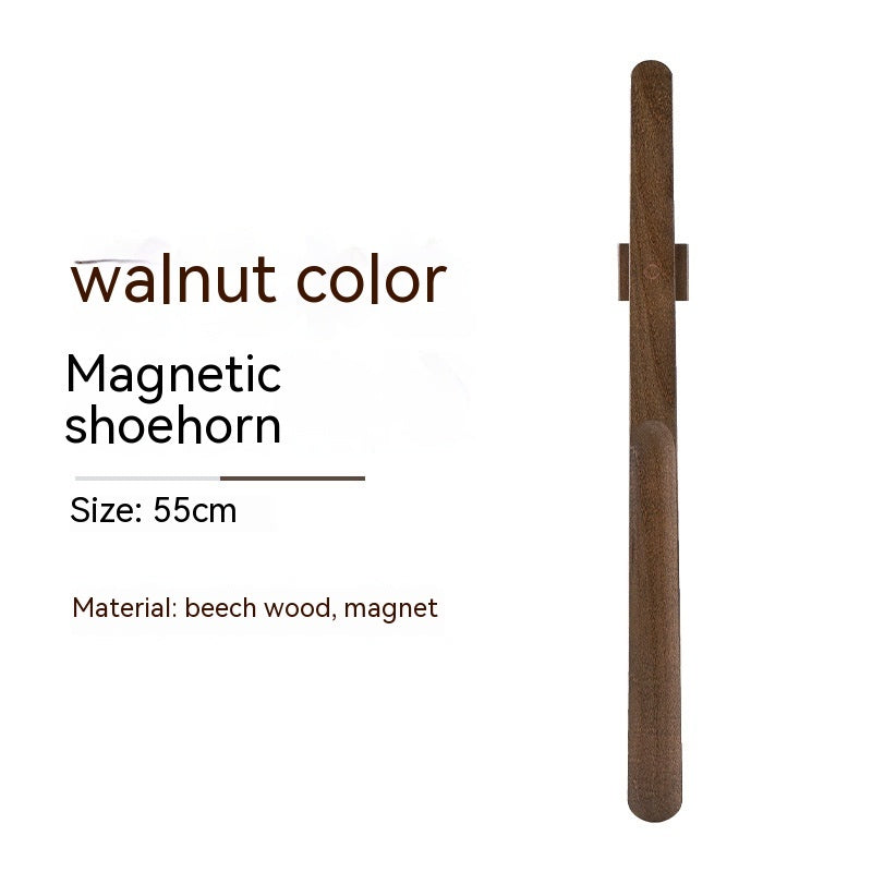 timber wood shoe horn long wall decor minimalist decor
