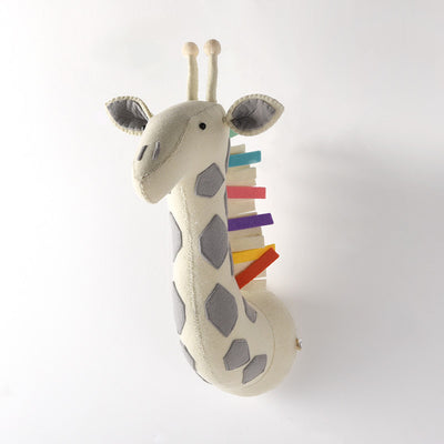colorful giraffe for kids nursery room wall decor