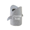 Custom Name Storage Hamper/ Shark Attack Felt Storage Hamper