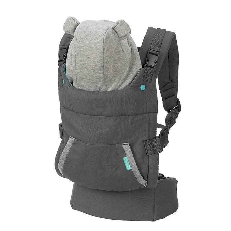 teddy bear hood baby ergo carrier