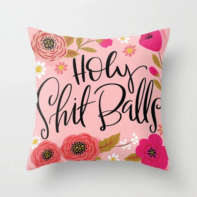 Holly Shit Balls pillowcase