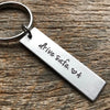 CREATEME™ Custom Initial Drive Safe Stainless Steel Keychain