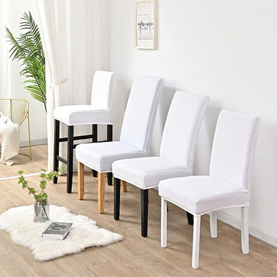 S, M, L or XL Size Chair Slipcovers/ Select Your Size Chair Covers/ Barstool, Small-Long Back or Regular Size Solid Color Slipcover