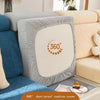 Jacquard Fabric Sofa Seat Cover, Corner Shape Couch Cover, Elastic Cushion Single Seat Cover