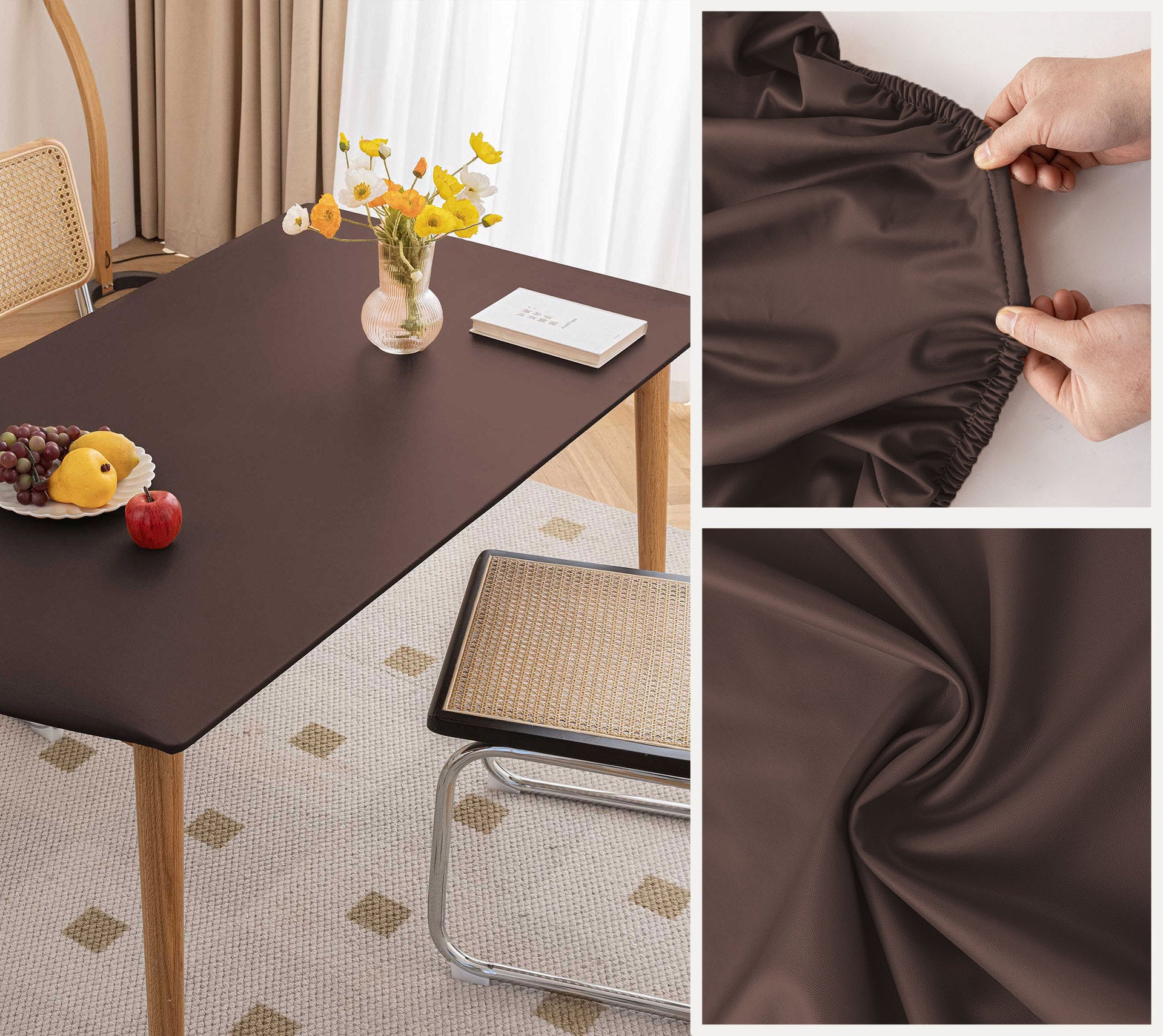 Stretchable Leather Table Protector