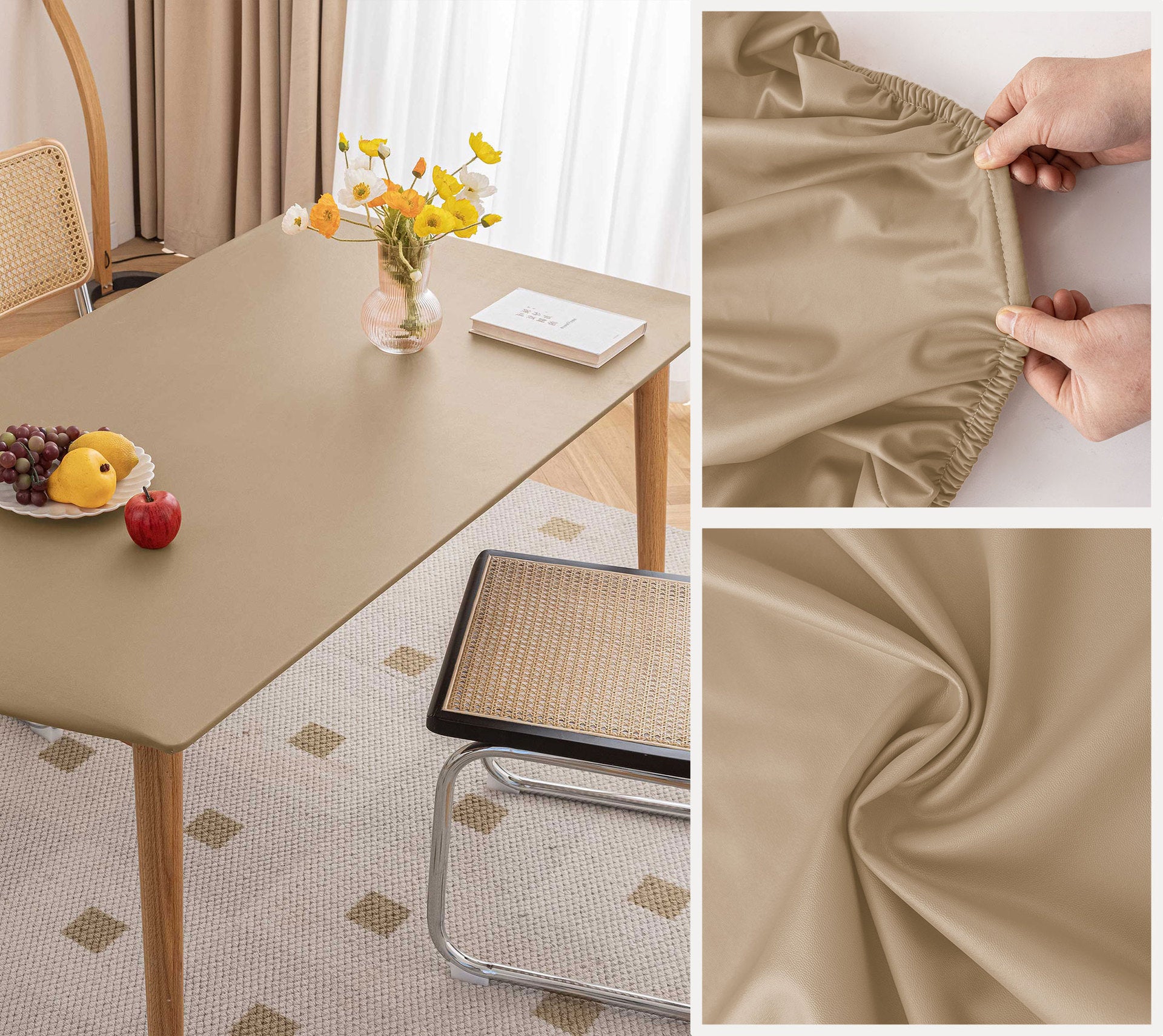 Stretchable Leather Table Protector