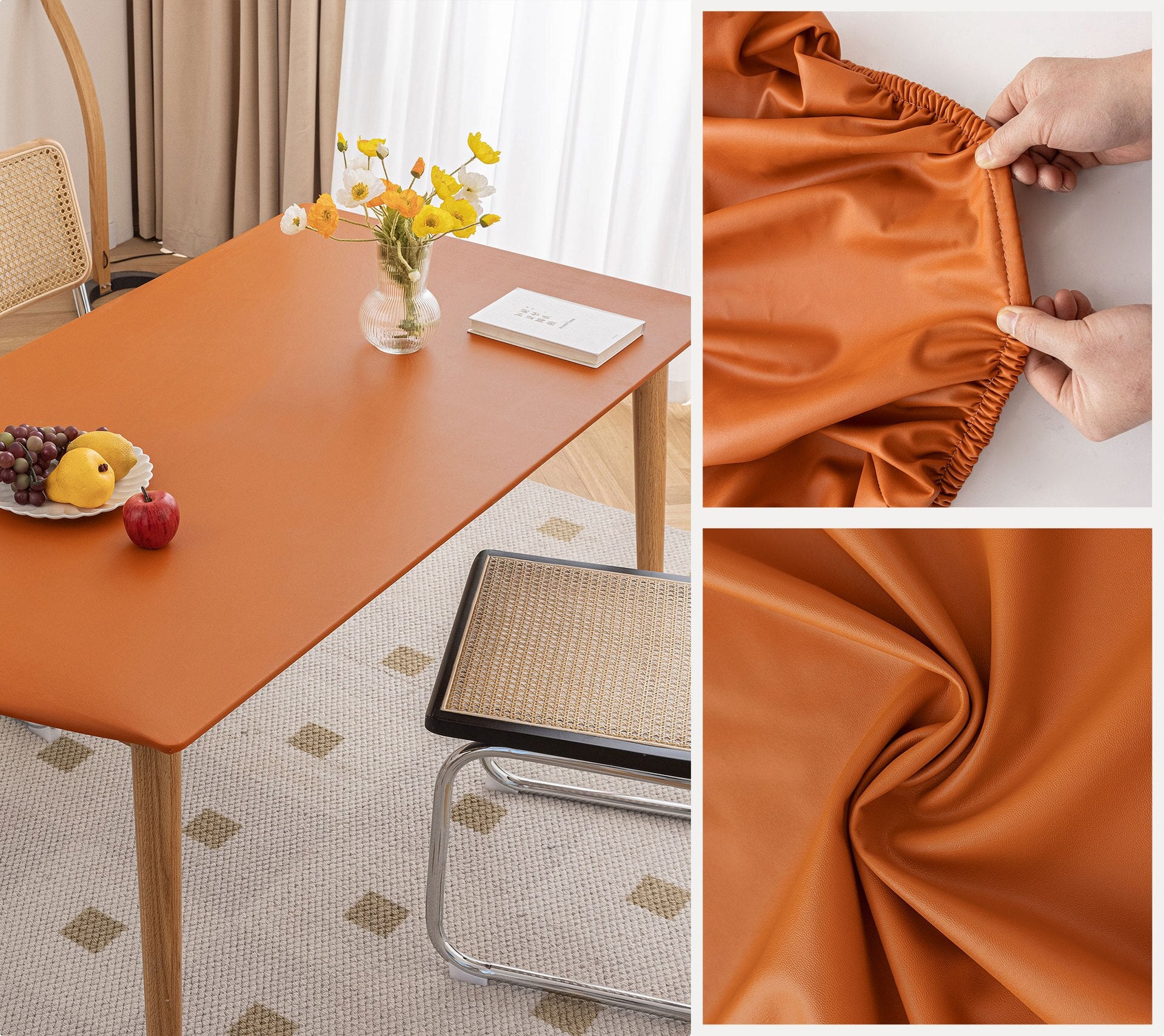 Stretchable Leather Table Protector