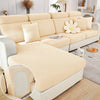 Jacquard Fabric Sofa Seat Cover, Corner Shape Couch Cover, Elastic Cushion Single Seat Cover