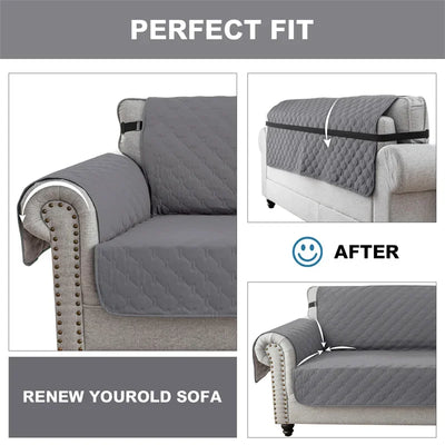 Sofa Protector Cover - Quality Quilted Couch Slipcovers