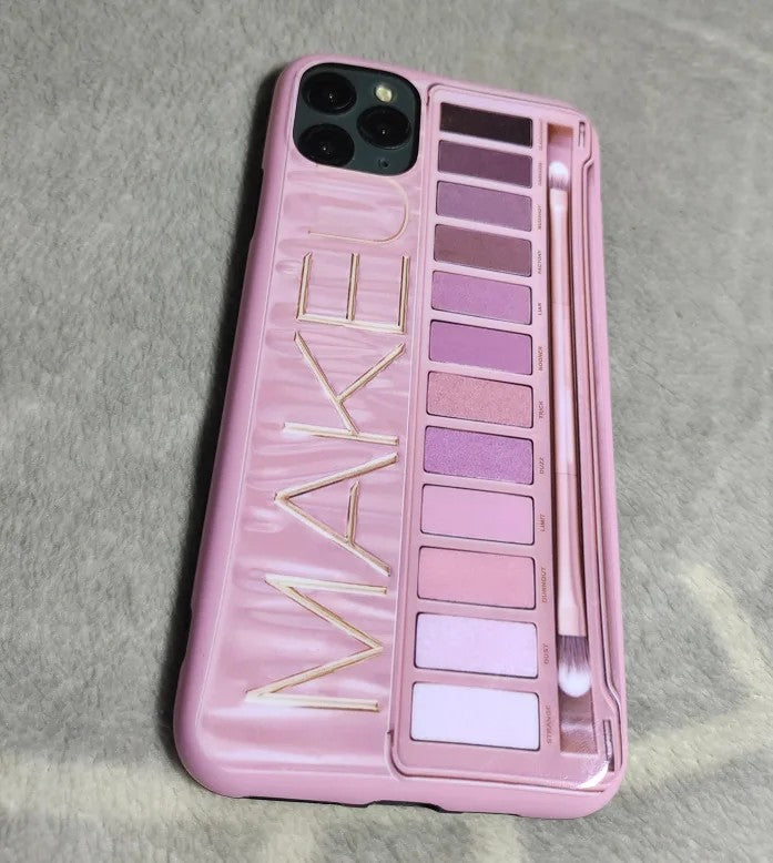 Realistic Makeup Palette iPhone Case
