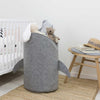 felt shark toy storage laundry bin for kids