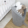 felt shark toy storage laundry bin for kids