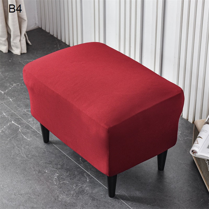 Velveteen Plush Wingback Armchair Slipcovers - Large Arm Chair Cover - 2 Piece Chair Protection Cover for Home, Office, Events