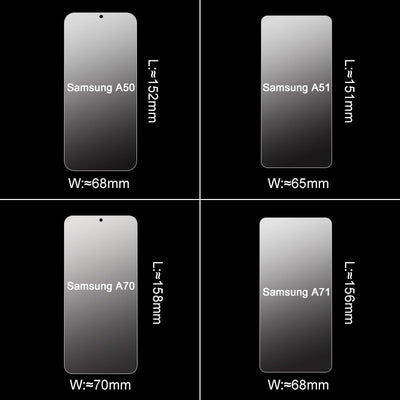 SAMSUNG Tempered Glass Screen Protector(s) (Models: A50, A51, A70, A71)