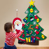 CREATEME™ Santa + Christmas Tree Felt Activity Puzzle