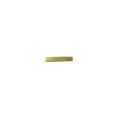 gold brass slim 5 inch house address numbers and letter floating or flush - winfinity brands