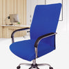 office chair slip covers with zipper colbalt blue bright blue