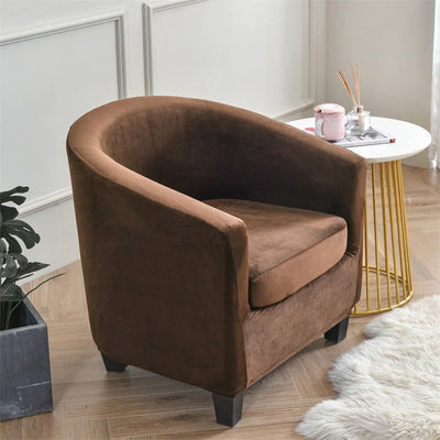 velveteen tub chair barrel chair 2 piece chair covers