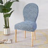 king louis chair covers  blue