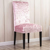 Glam Velveteen Chair Slipcovers - Dining Chair Covers