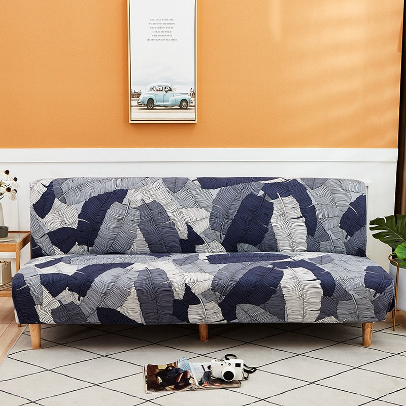 SALE! Leaf Patterned and Geometric Patterned Futon Slipcover
