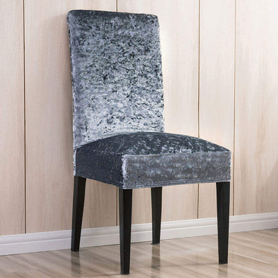 Glam Velveteen Chair Slipcovers - Dining Chair Covers