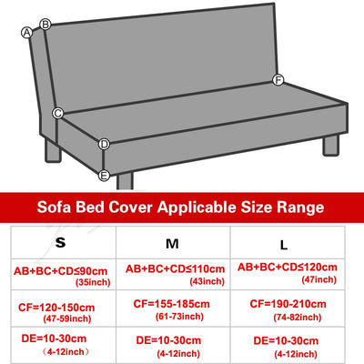 futon slip covers in small medium and large sizes