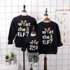what the elf? black sweater jumpers, family christmas sweaters matching - funny christmas sweaters for family