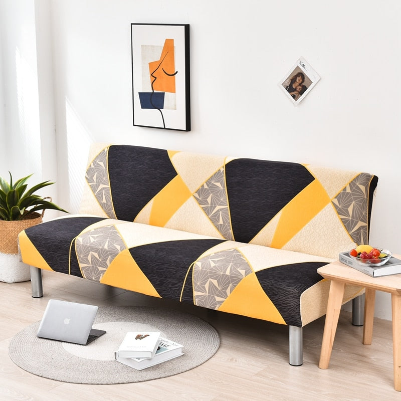 SALE! Leaf Patterned and Geometric Patterned Futon Slipcover