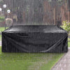 outdoor patio cover, rainproof furniture covers, black outdoor patio covers