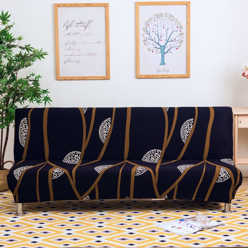 SALE! Leaf Patterned and Geometric Patterned Futon Slipcover