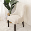 crinkled look arm chair slipcover for dining chair