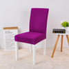 violet bright purple  color dining chair slip cover spandex