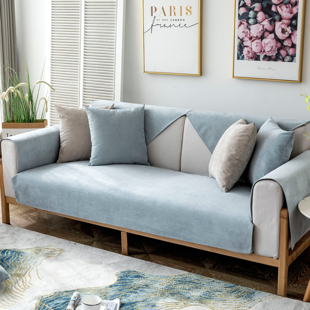 Pet Sofa Throw Water-Resistant Anti-Slip Sofa Throw or Towel Style Slipcovers - Build Your Own Sofa Covers
