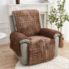 Recliner Chair Protecting Slipcover/ Non-Slip Plush Armchair Cover