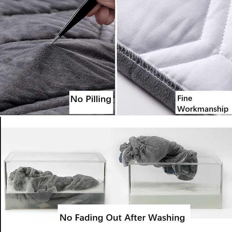 Custom Sizing Headboard Slipcover - Velvety Headboard Slipcover For Bedroom in Various Colors & Sizes