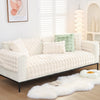 white color Anti-Slip Extra Thick Plush Sofa Throw or Blanket Style Slipcover