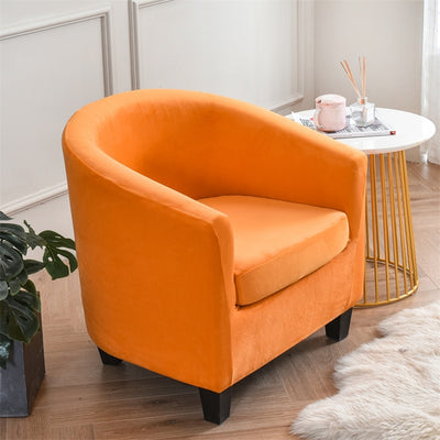 velveteen tub chair barrel chair 2 piece chair covers