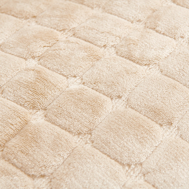 Recliner Chair Protecting Slipcover/ Non-Slip Plush Armchair Cover