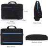 Multi-Functional Travel Laptop Messenger Bag with USB Charging Port -  Sizes: 14",15.6",17"