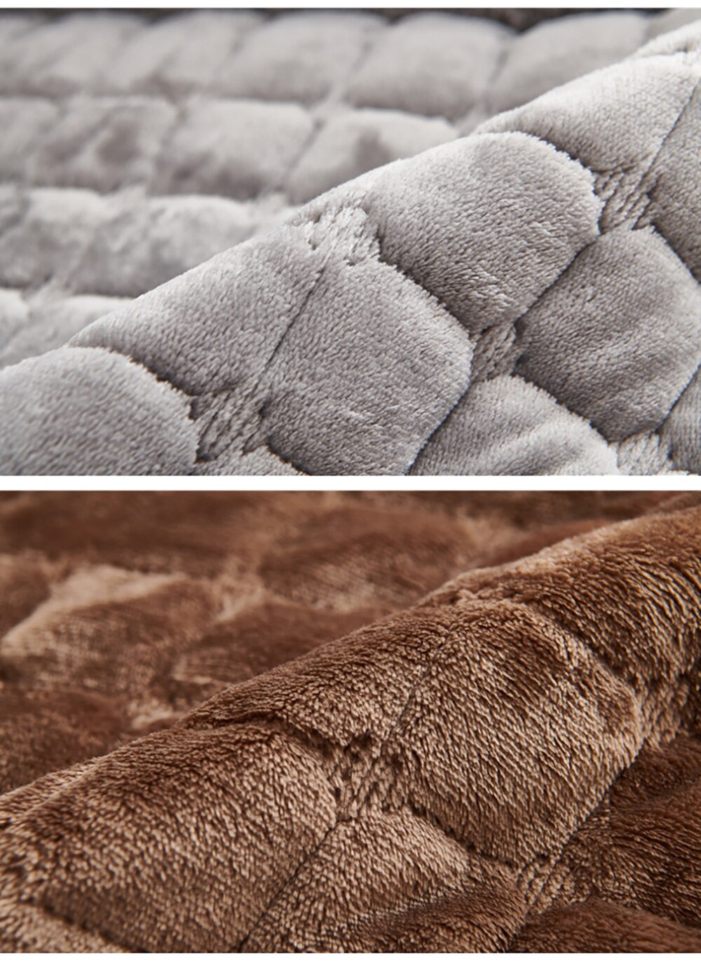 Recliner Chair Protecting Slipcover/ Non-Slip Plush Armchair Cover