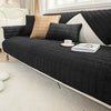 Anti-Slip Plush Pattern Minimalist Sofa Throw or Towel Style Slipcover