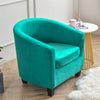 velveteen tub chair barrel chair 2 piece chair covers