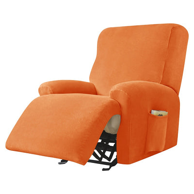 velveteen recliner chair cover 4 pieces