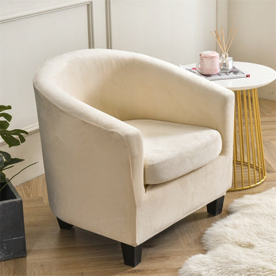 velveteen tub chair barrel chair 2 piece chair covers