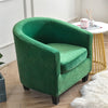 velveteen tub chair barrel chair 2 piece chair covers