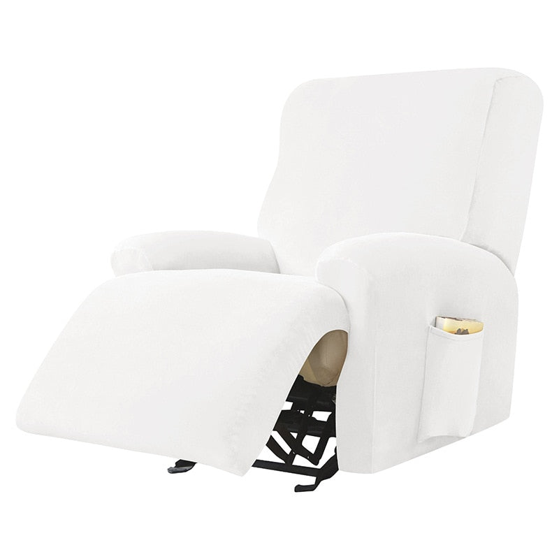 velveteen recliner chair cover 4 pieces