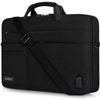 Multi-Functional Travel Laptop Messenger Bag with USB Charging Port -  Sizes: 14",15.6",17"