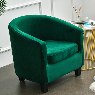 velveteen tub chair barrel chair 2 piece chair covers