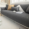 Anti-Slip Plush Pattern Minimalist Sofa Throw or Towel Style Slipcover